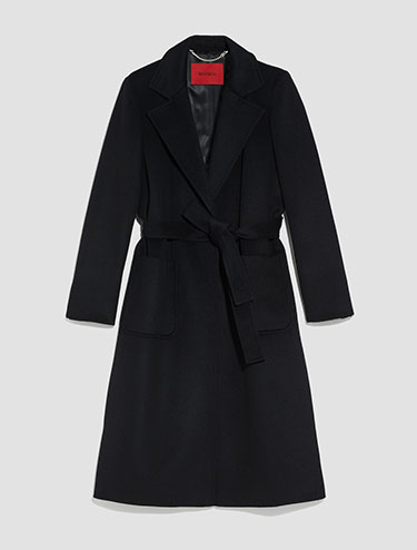Pure wool Runaway coat - Midnight Blue - MAX&Co.